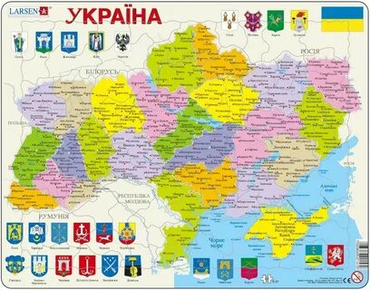 Как сделать украинскую карту