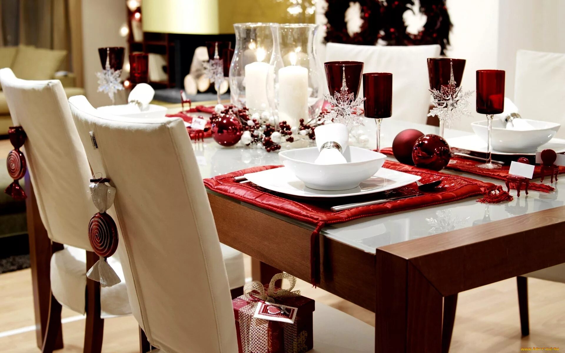 Лучшие картинки стола. Сервировка стола. Сервировка новогоднего стола. Сервировка обеденного стола. Красивый стол.