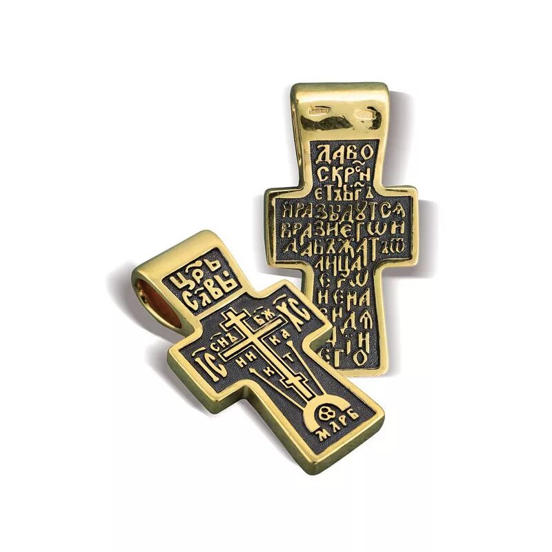 кресты нательные мужские серебро
