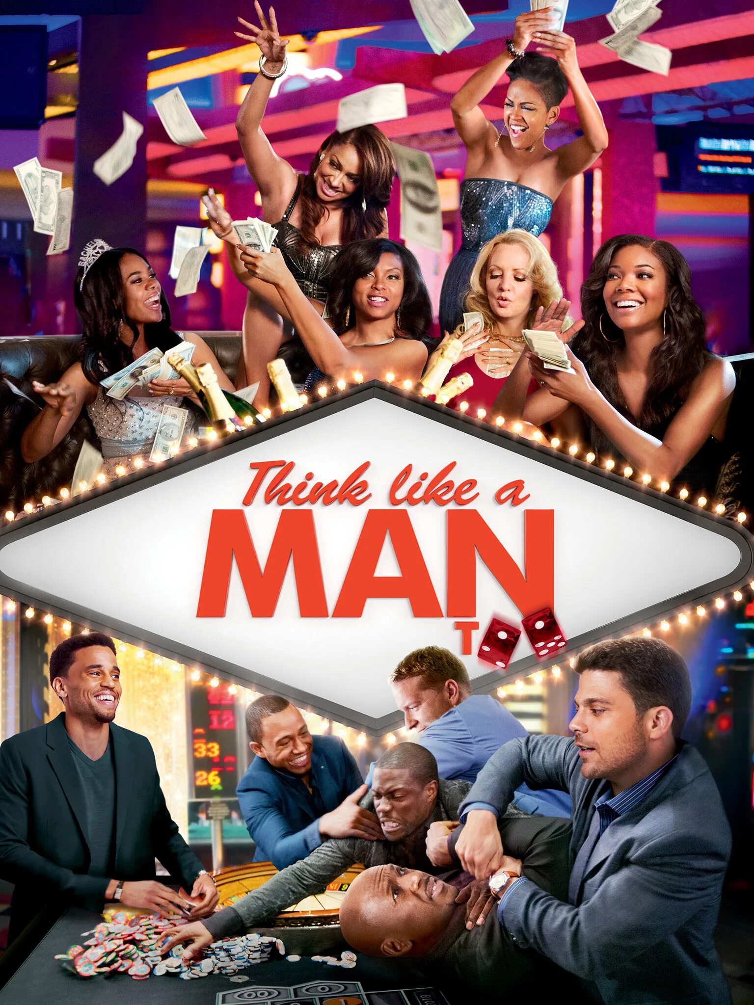 Think like a man. Think like a man too, 2014.