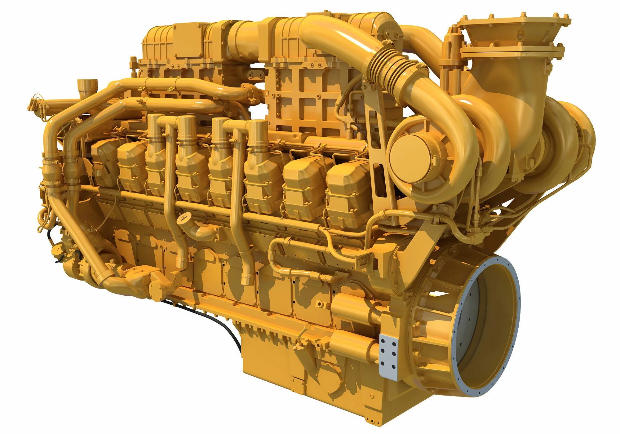 Marine Diesel 3d model. Weichai Marine engine 3d model. Двигатель 8170zc600-1. Model Diesel engine.