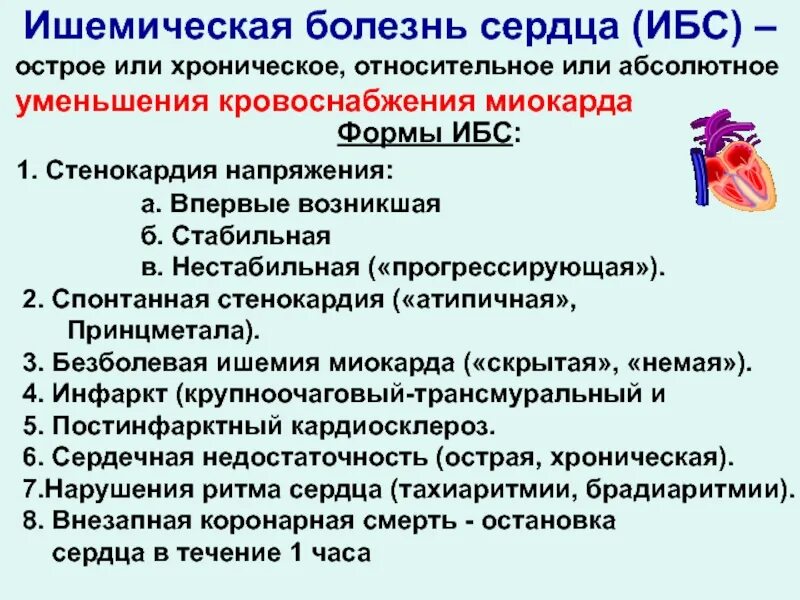 Ишемическая болезнь сердца, ее формы, проявления.. Основные клинические проявления ИБС. Хроническая ишемическая болезнь сердца симптомы. Ишемическая болезнь сердца (ИБС): ее формы, проявления..