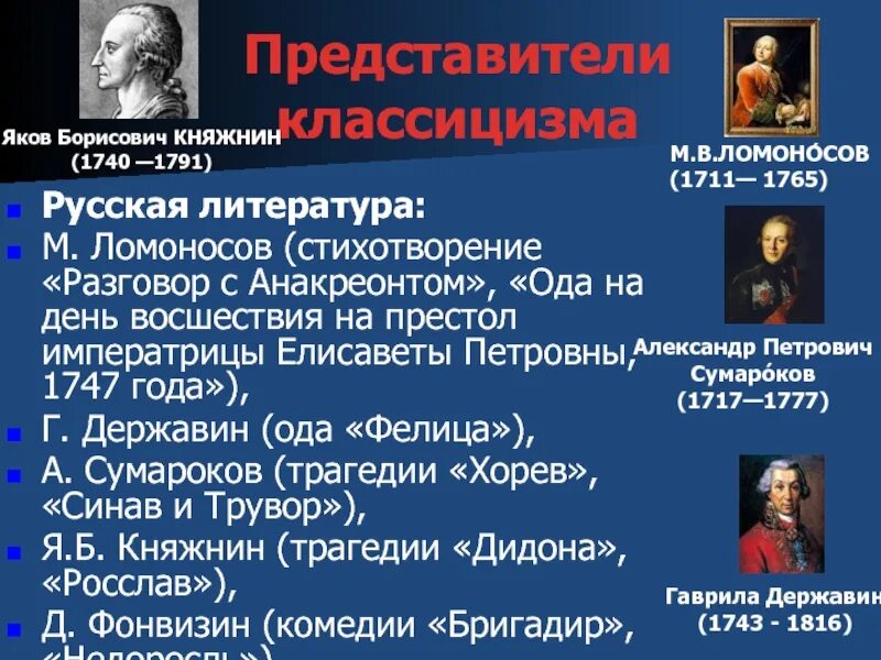 Классицизм в русской литературе. Представители классицизма в литературе. Классицизм в литературе авторы и произведения. Представители классицизма в русской литературе.