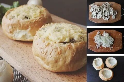Жульен в булочках