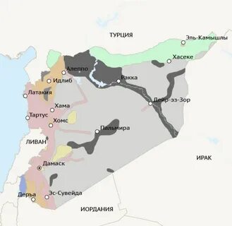 Дамаск столица какой страны на карте