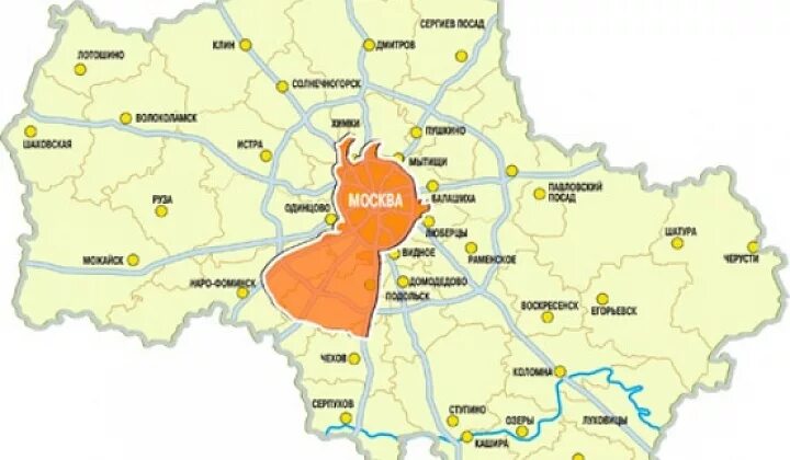 Границы районов московской области. Карта московской области области с городами. Карта моск обл с городами и поселками. Московская область на карте россии границы. Административно-территориальное деление московской области 2023.