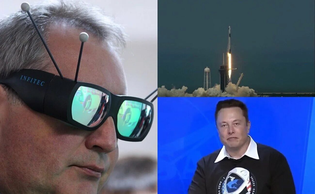 Ожидаемое открытие. Рогозин батут Илон Маск. Рогозин батут Роскосмос. Рогозин Space x. Рогозин и Илон Маск.