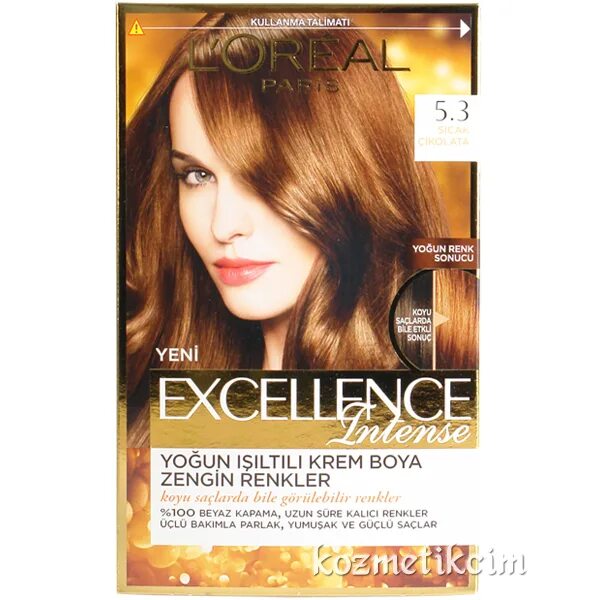 Лореаль светло каштановый. Loreal 5,03. Loreal Excellence 5.03. Лореаль 5.3 золотистый каштан. Лореаль светло каштановый золотистый.