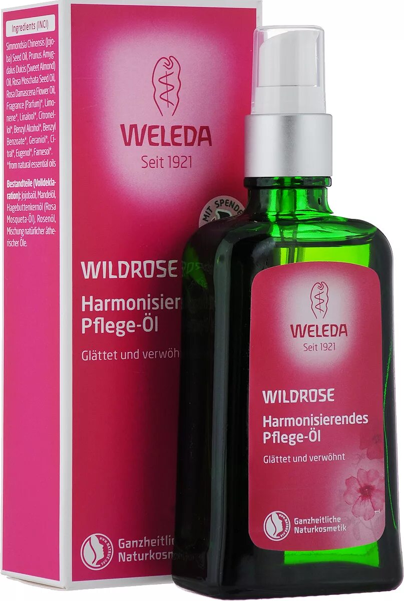 Weleda масло для волос. Веледа масло дикой розы 100мл. Weleda harmonisierendes. Weleda Rosa Mosqueta.