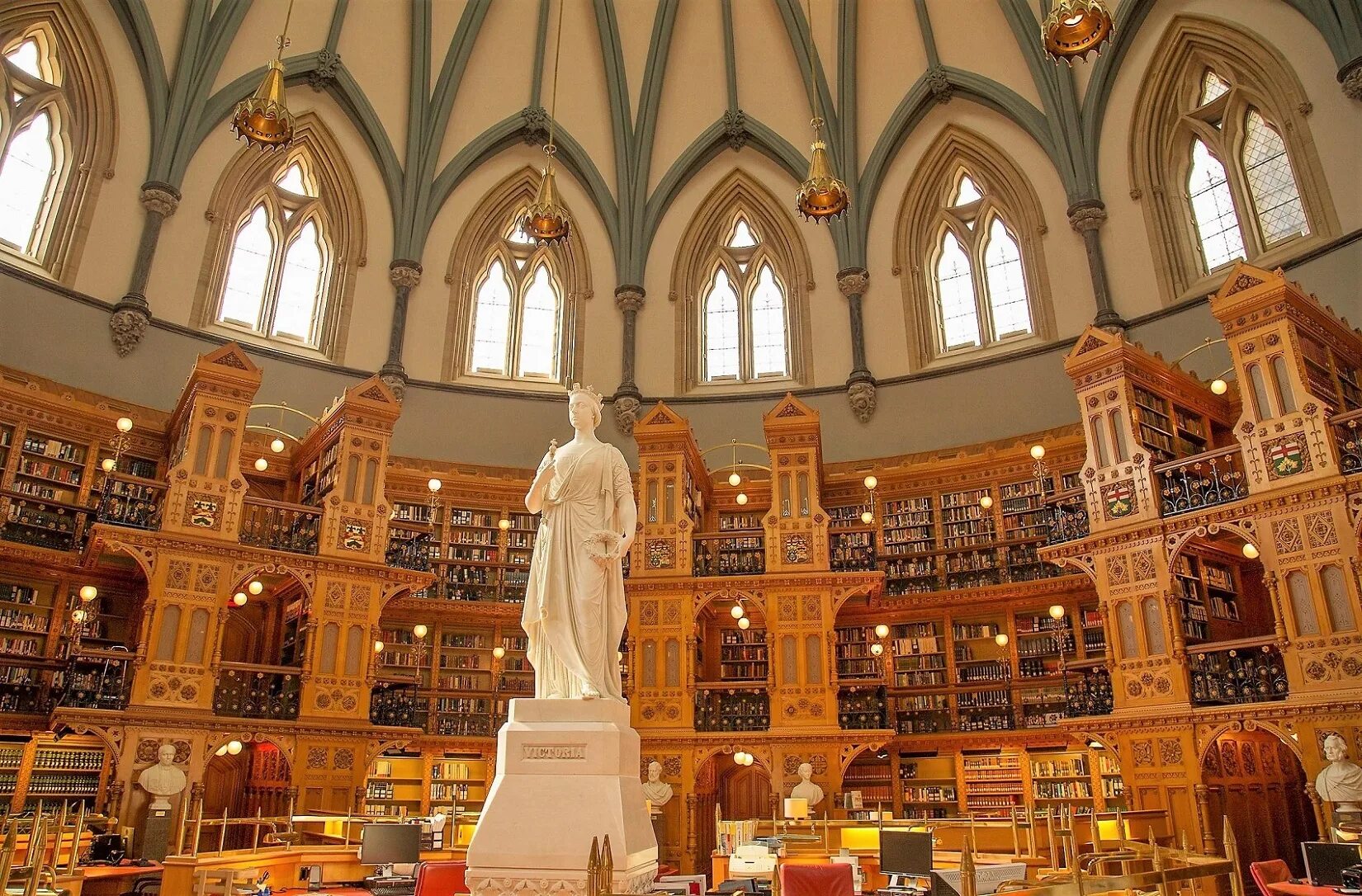 Statue of library