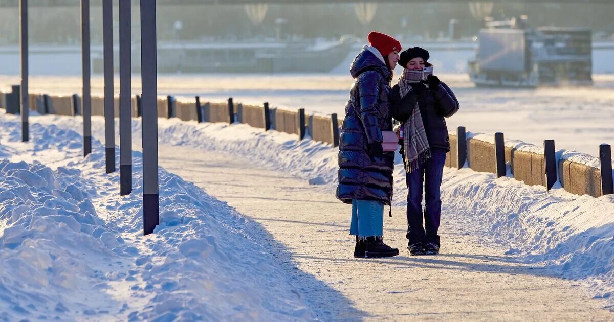 Потепление в Москве.