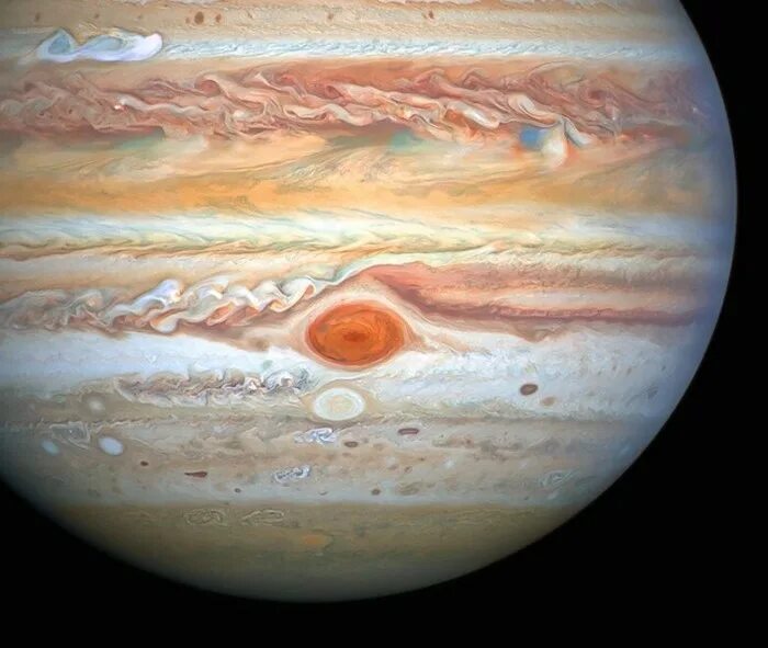 Темное пятно на Юпитере. Фото Юпитера вблизи. Строение красного пятна Юпитера. Белое пятно на Юпитере.