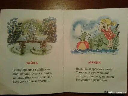 Стих про зайку бросила хозяйка
