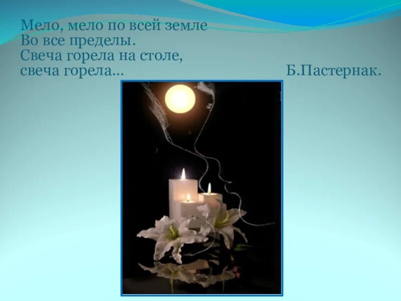 Стихотворение б пастернака зимняя ночь. Пастернак б. "свеча горела". Пастернак Мело Мело на всей земле.