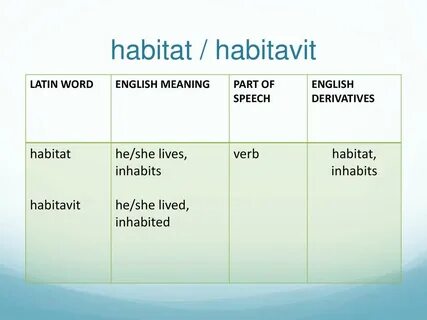 Meaning in english