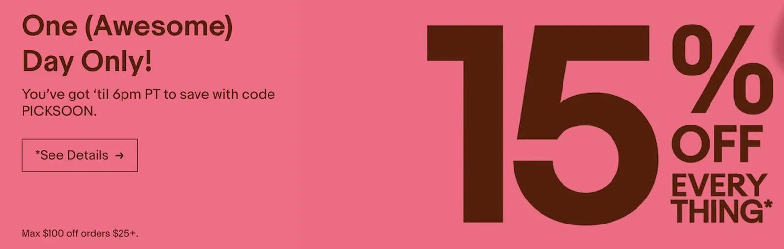 Orders see details. Off15% перевод. Only one Day off. Take 15. Only one Day off sales.