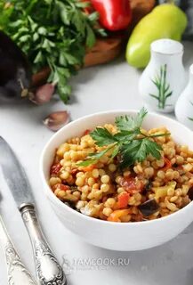 Птитим с овощами рецепт
