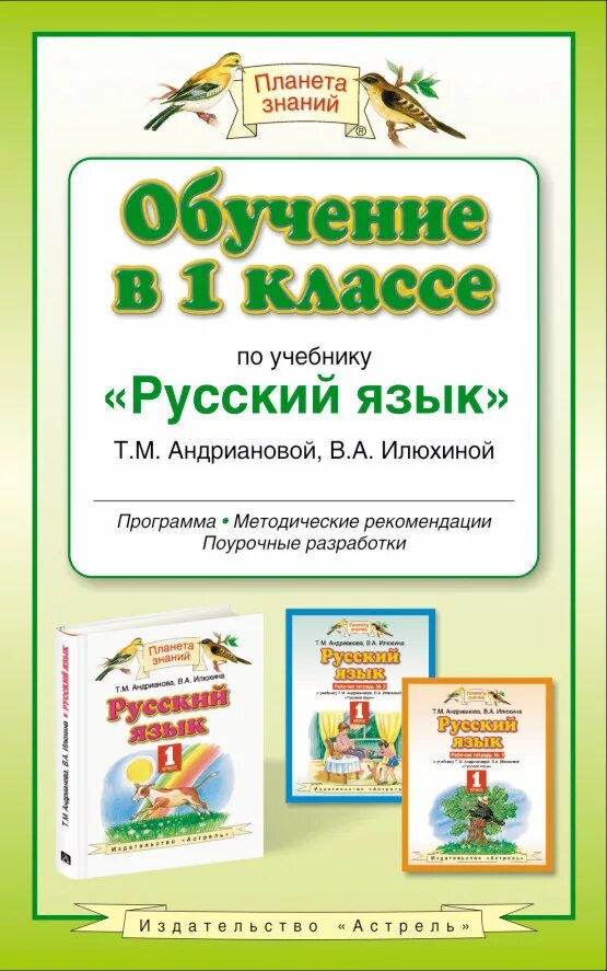 Т М Андрианова в а Илюхина русский язык 1 класс. Русский язык. Авторы: Андрианова т.м., Илюхина в.а. (1 класс). Методические пособия Планета знаний. УМК Планета знаний методические пособия.