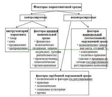 Конкуренты относятся к среде