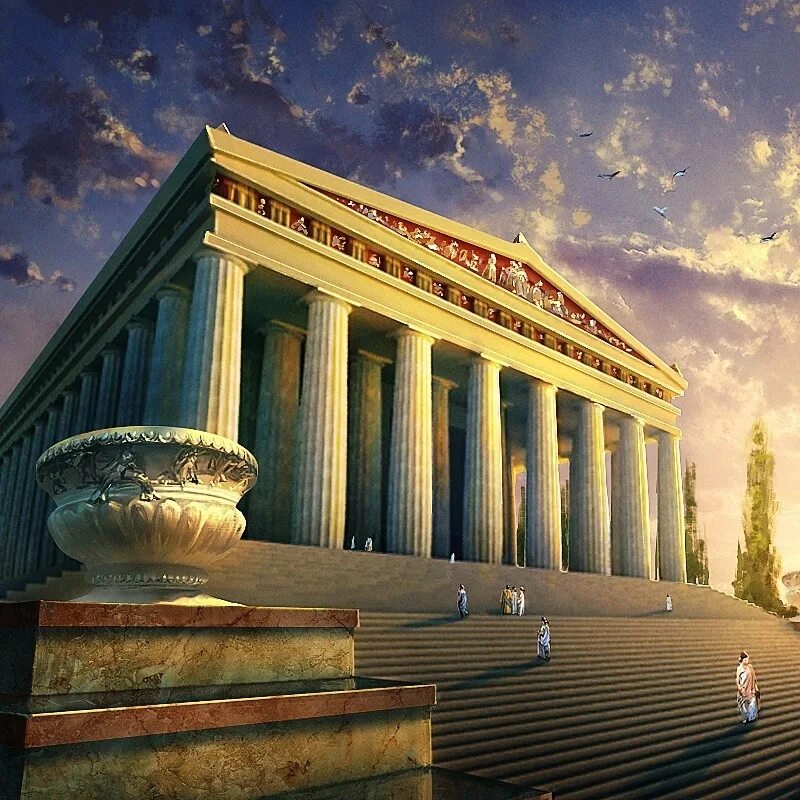 The temple of artemis. Храм Артемиды чудо света. Храм при МИДЫ Эфесской. Храм Артемиды Эфесской диптер. Храм Артемиды Эфесской семь чудес света сейчас.