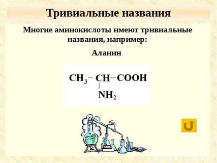 Тривиальные названия аминов