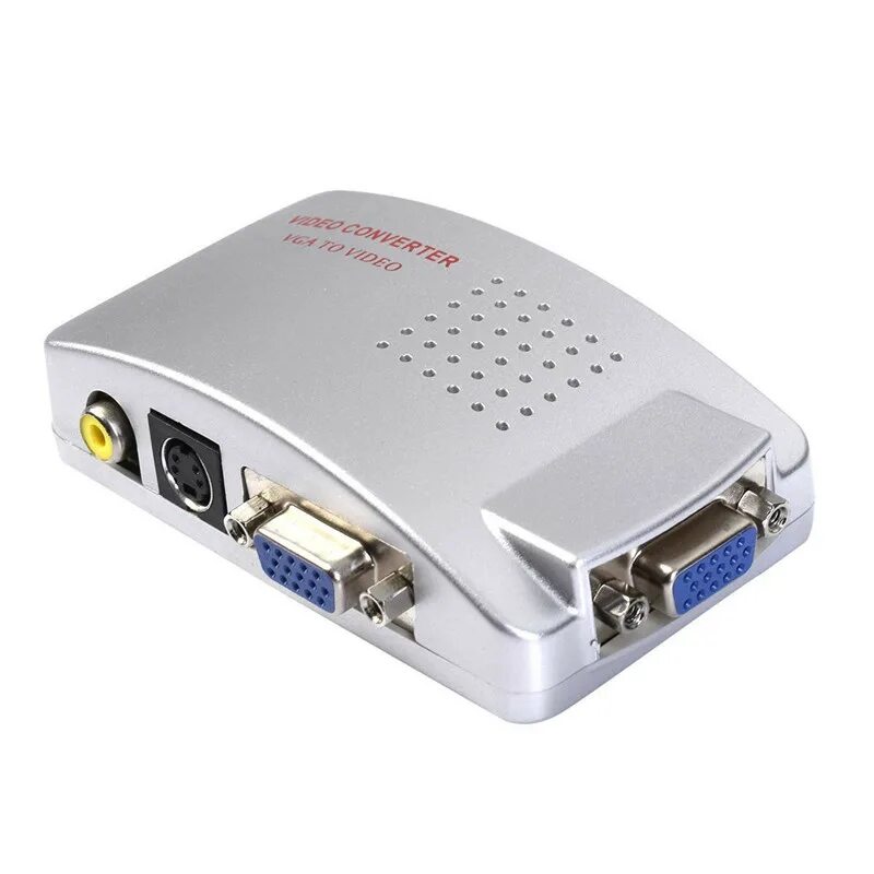 SSRIVER VGA to HDMI. Переходник-конвертер VGA-av. Конвертер VGA to RCA av TV S-Video Signal Converter Adapter Switch Box. Композитный конвертер RCA av s-Video в VGA. Vga адаптер купить