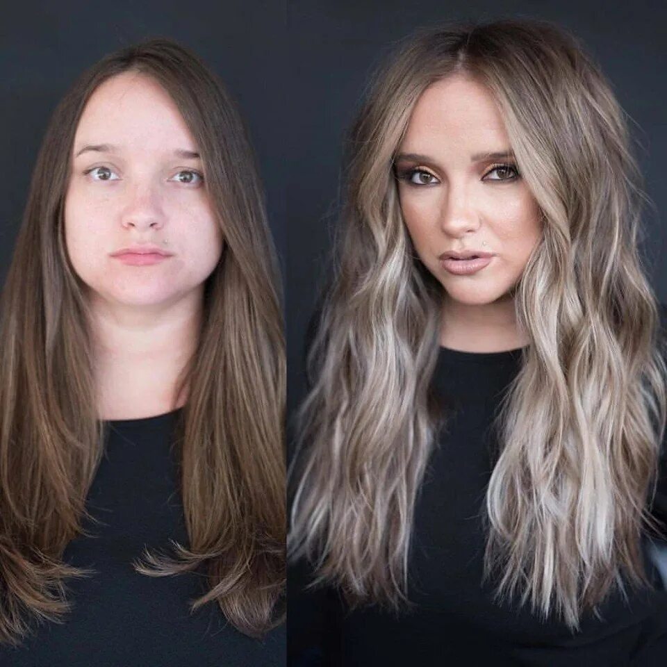 После года покраски. Окрашивание волос до и после. Мелирование для подростков девочек. Цвет волос до и после. Цвет волос для подростков.