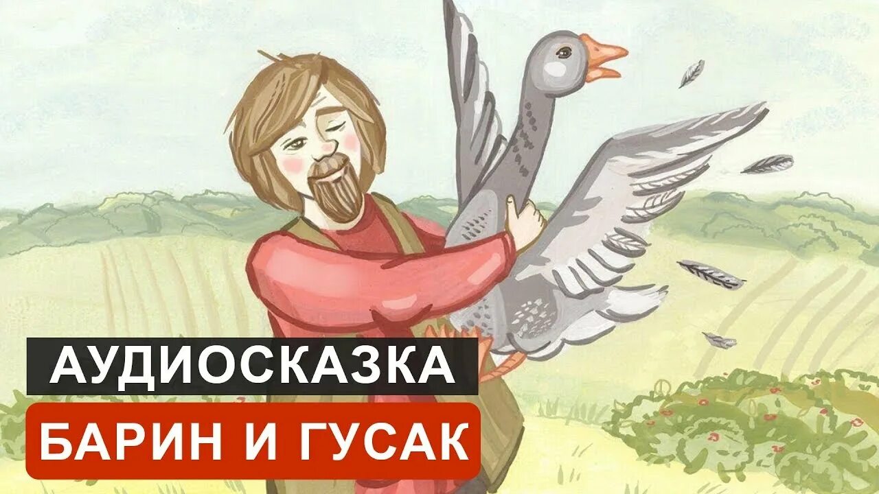 Барин и Гусак. Рисунок барин и Гусак. Гусаков произведения. Барин слушает сказку. Аудиосказка ау