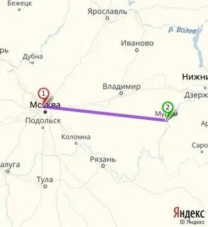От коврова до мурома