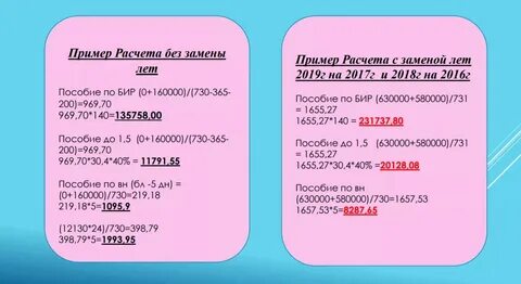 Начисление бир