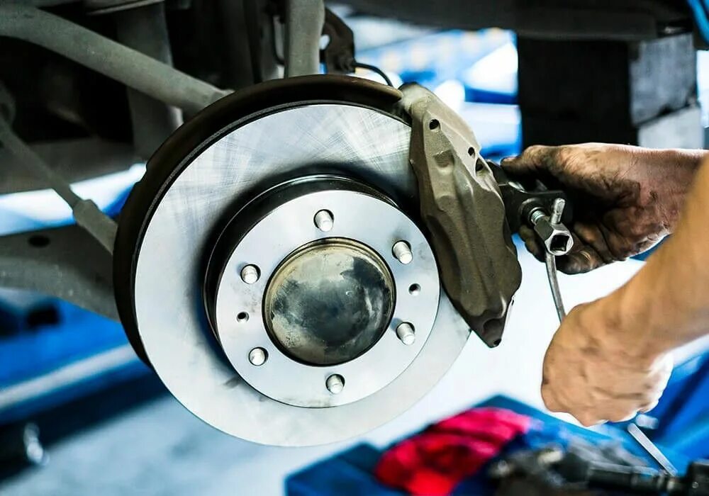 Brake in the car