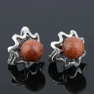 Серьги с авантюрином