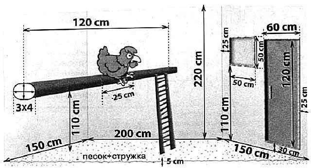 Насест для кур несушек чертежи. Высота насеста для кур несушек. Размер курятника на 20 кур несушек чертежи с размерами. Обустройство курятника схема.