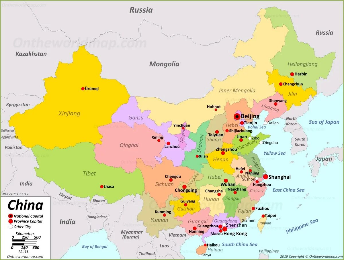 Map of china. Карта Китая. Карта Китая китайская версия. Политическая карта Китая и Тайваня.