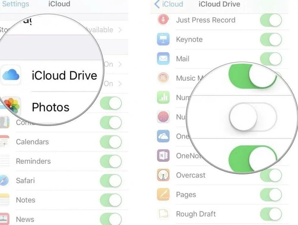 Карта icloud