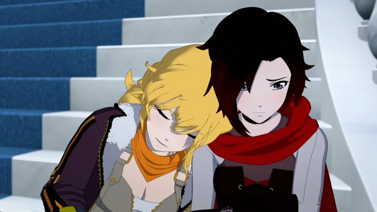 RWBY Strawberry Sunrise. RWBY Нео и Синдер. RWBY саммер. Ruby Rose and yang Xiao.