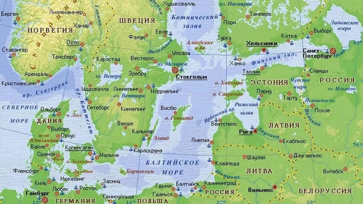 Проливы восточной европы
