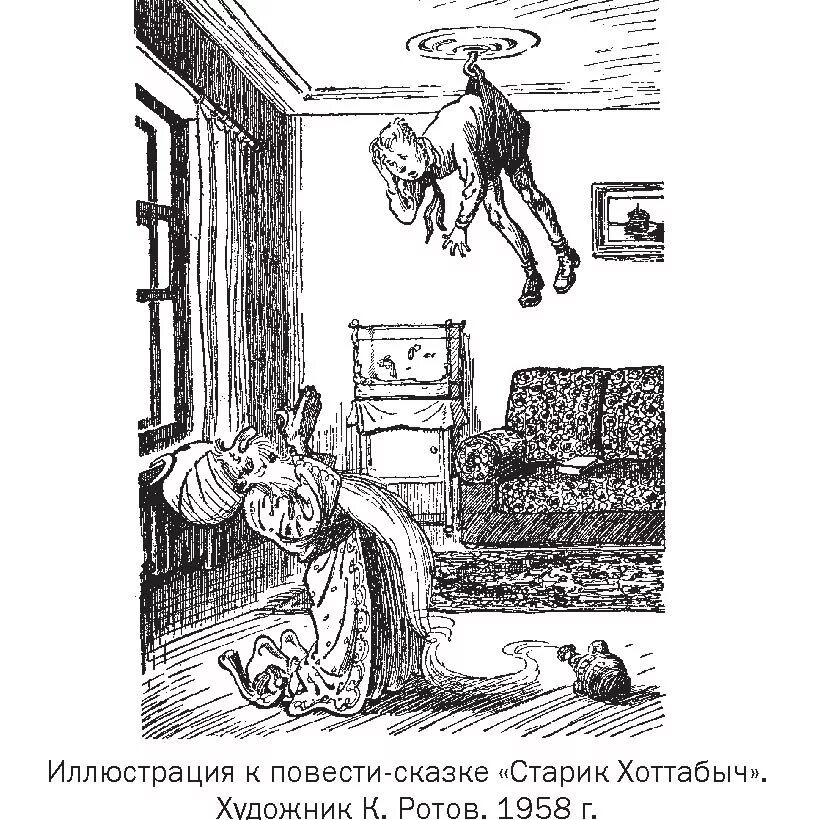 Возраст хоттабыча записывается