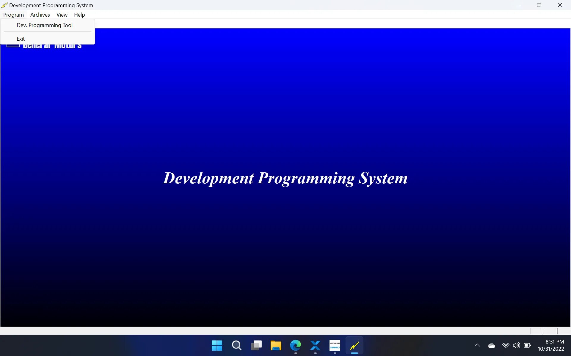 GM dps 4.46. Development Programming System. Dps GM. Develop in programming is