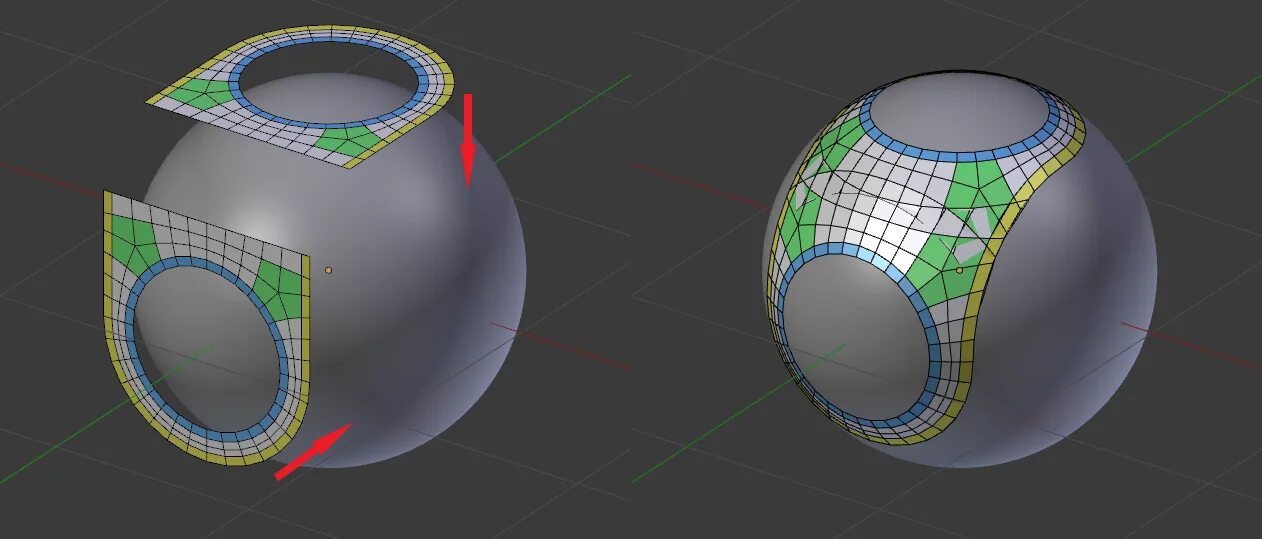 Как сделать отверстие в blender. Топология круга blender. топология выворачивание сферы. топология цилиндра. топология отверстий в блендер.