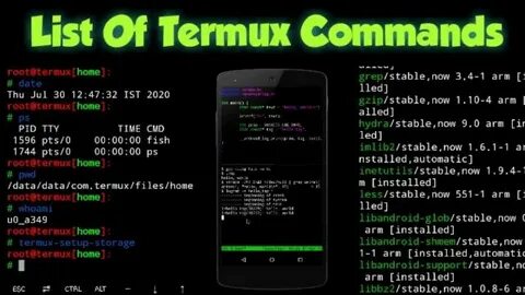 Что можно сделать на termux андроид