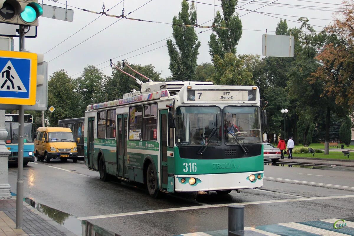 Городской транспорт воронеж. ЗИУ-682г-016.02. Троллейбус Воронеж 307. Воронеж транспорт.