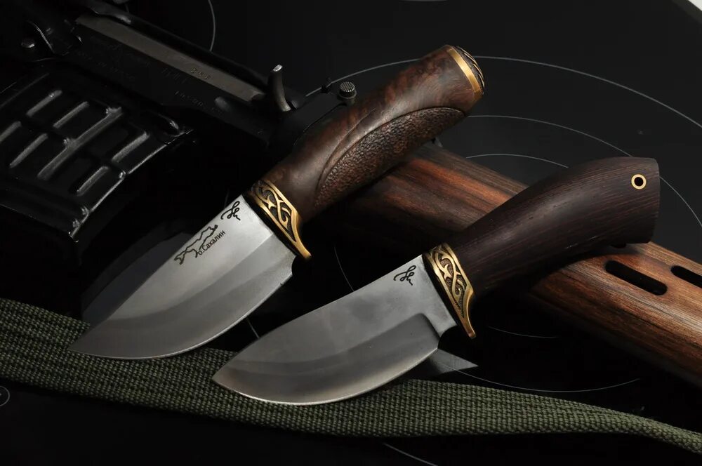 Широкий охотничий нож. Нож элегантный. Bark river bravo 1. Топовый нож. Очень красивый нож.