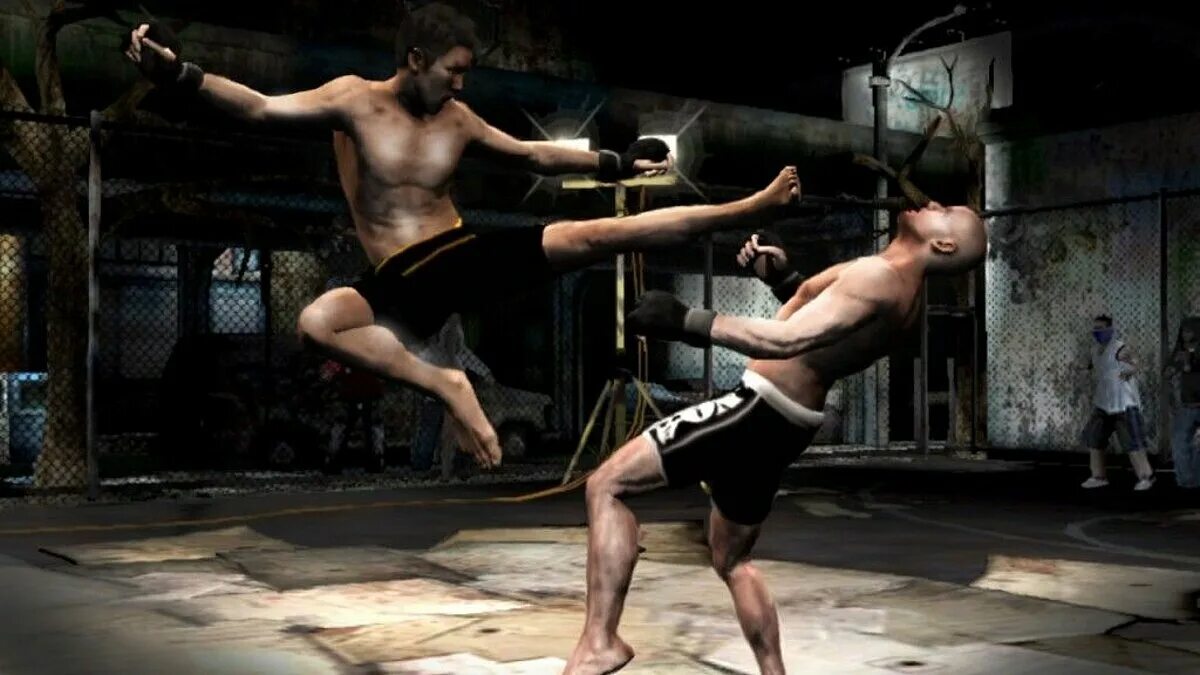 Игры где друг друга бьют. Supremacy MMA PS Vita.