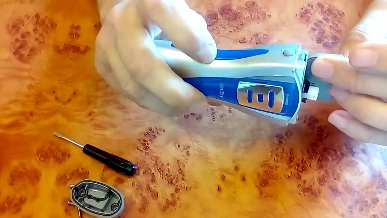 Как разобрать бритву