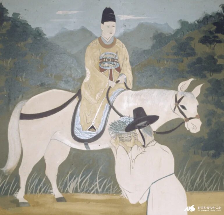 В каком произведении был конь. Принц Чосон Корея рисунок. Олень Чжао Гао. Joseon Hanedanliğinin. Данджонг Король.