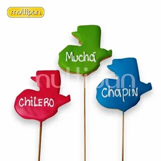 Galletas con frases chapinas.