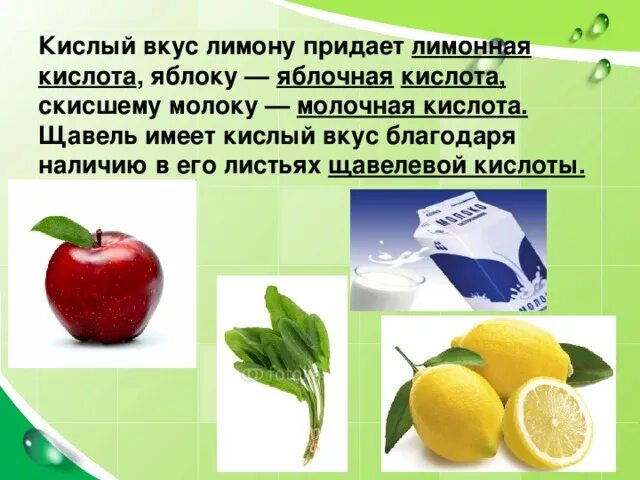 Кислотный вкус. Лимонная кислота. Лимонная и щавелевая кислота. Яблочная и лимонная кислота. Яблочная кислота в продуктах.