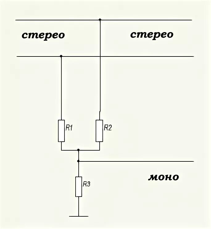 Как стерео подключить моно. Как стерео подключить моно