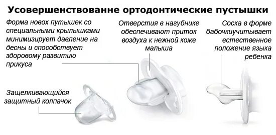 Правильная форма пустышки. Ортодонтическая форма пустышки. Пустышка ортодонтическая для новорожденного. Когда можно давать соску